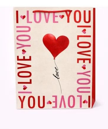 Sac Cadeau LOVE 18x10x23cm (12pcs)- YXL-1843S